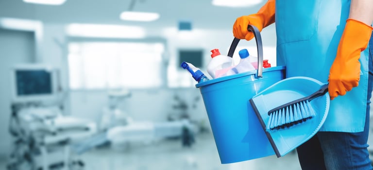 Medical facility cleaning